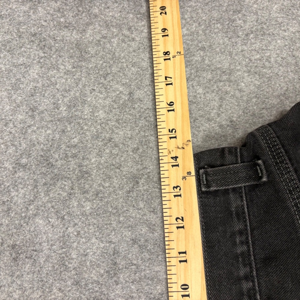 Lee Dungarees Mens Black Carpenter Jeans Relaxed Fit Workwear Pants 29x30 - Picture 5 of 7
